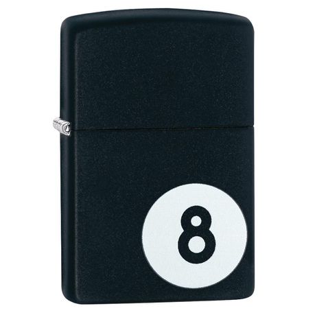 Zippo Lighter - Billiards 8 Ball