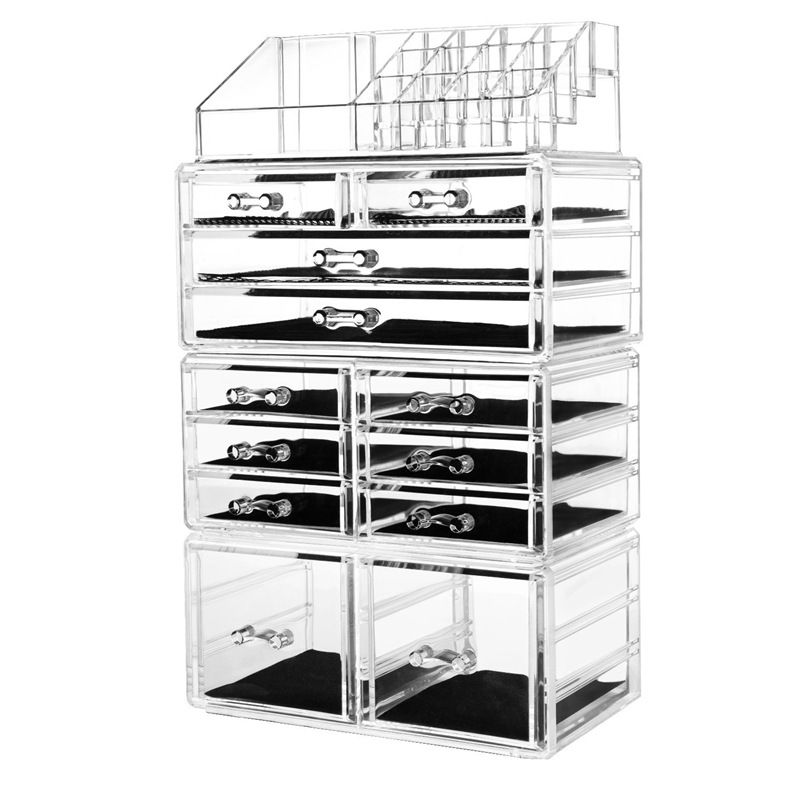 CellTime Acrylic Cosmetic Make-Up Storage Organizer - Large