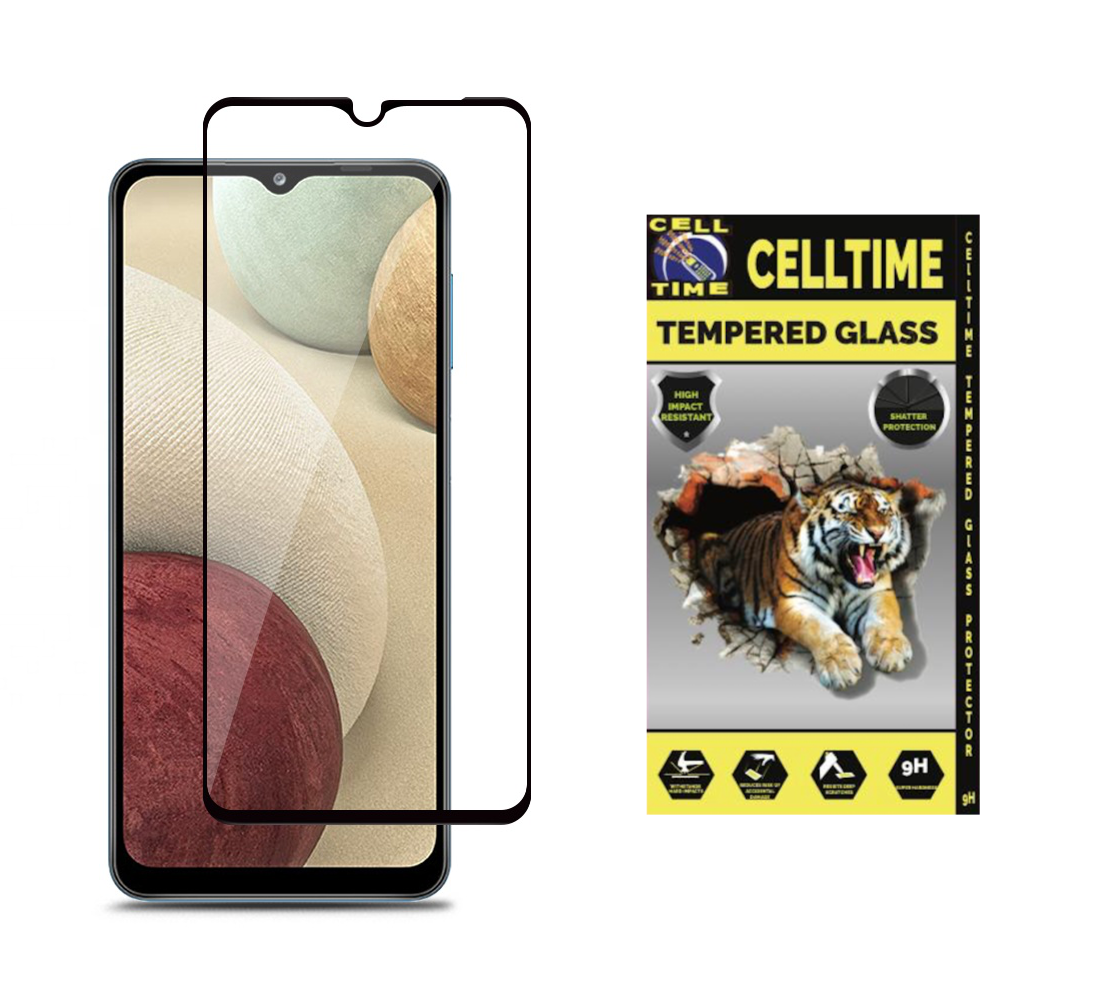 CellTime™ Full Tempered Glass Screen Guard for Galaxy A12
