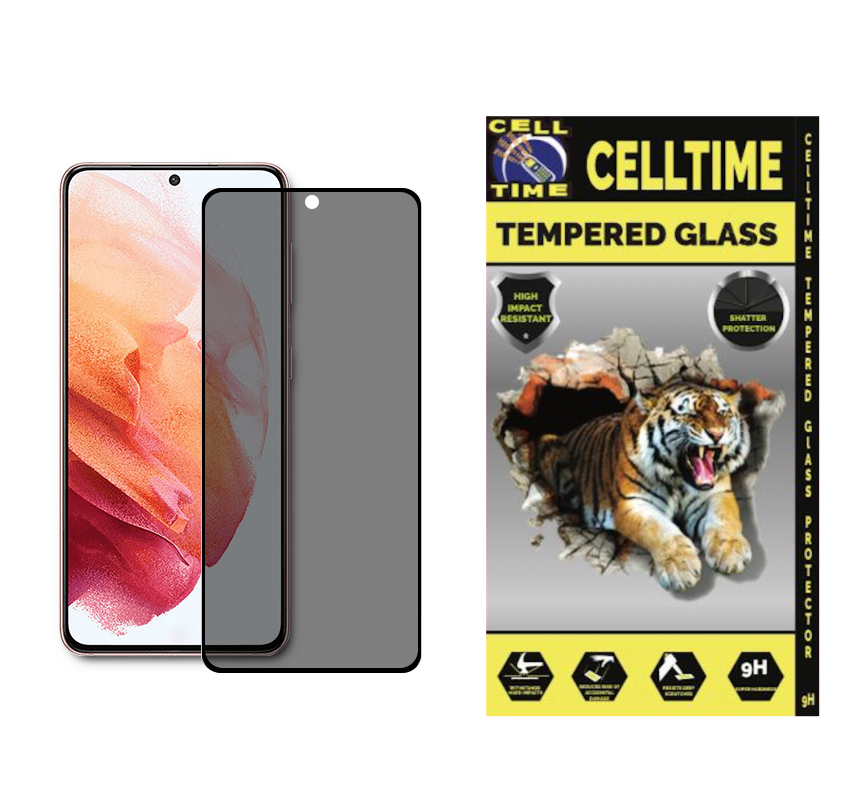 CellTime™ Tempered Glass Privacy Screen Guard for Galaxy S21