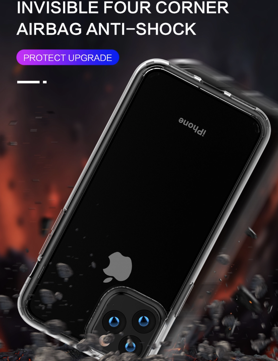 CellTime™ iPhone 12 Pro Max Shockproof Clear Cover
