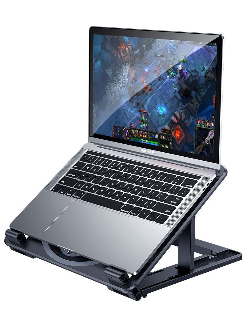 Ergonomic Adjustable Cooling Laptop /Tablet Gaming Stand with Fans
