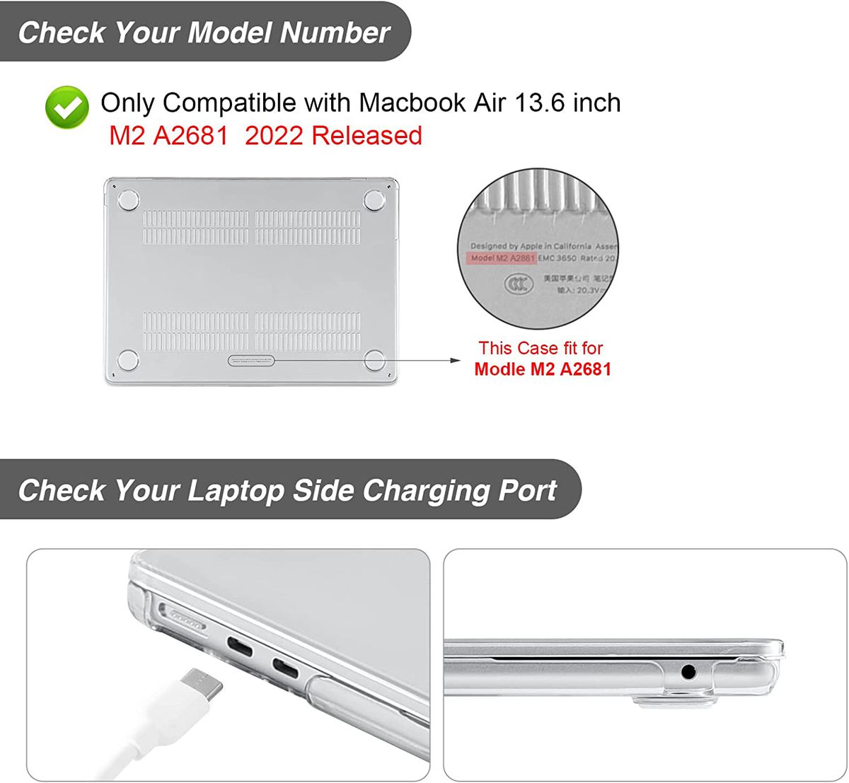 Original Topcase Apple pour MacBook Air 13 A2681 M2 Original Topcase Apple pour MacBook Air 13 A2681 M2