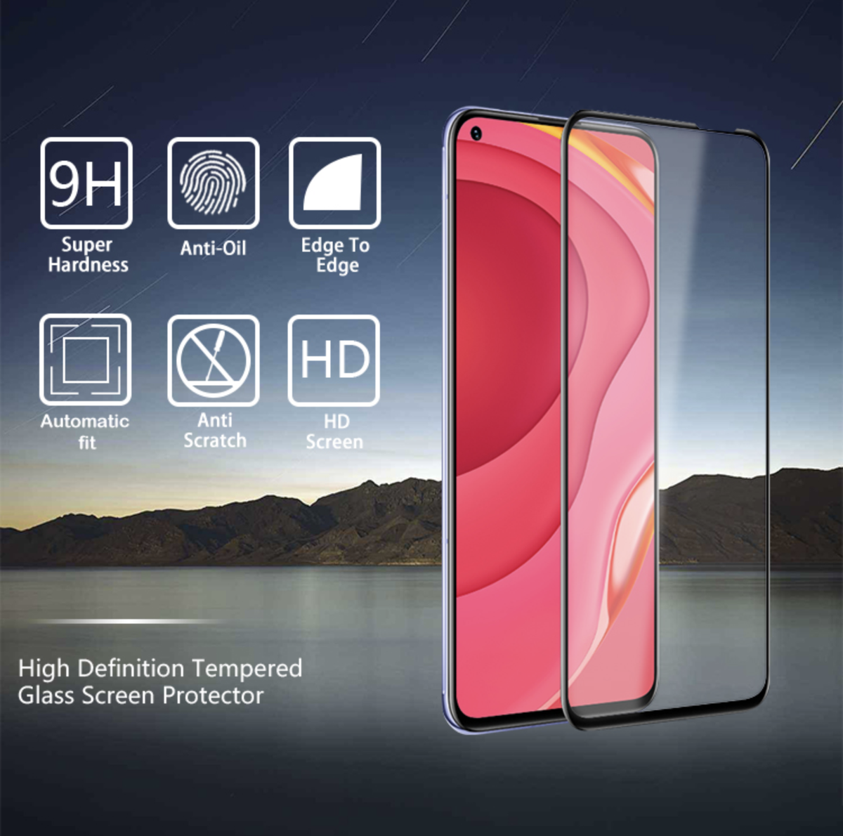 CellTime™ Full Tempered Glass Screen Guard for iPhone 11 Pro / XS / X