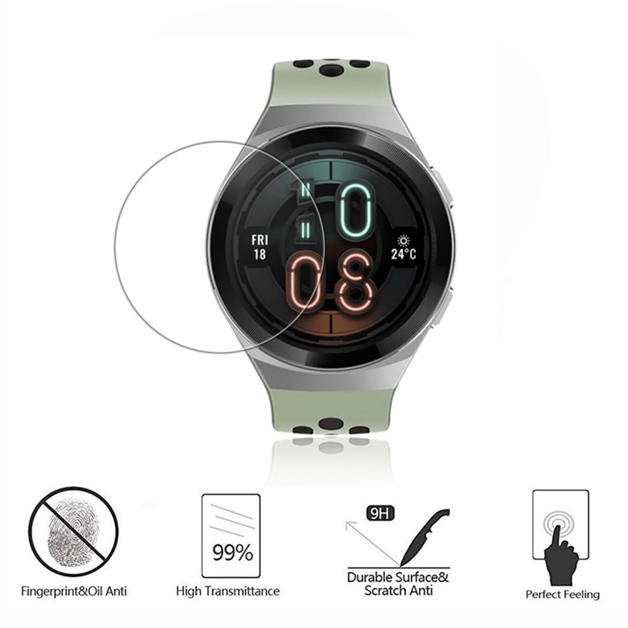 CellTime Huawei Watch GT2e Flat Tempered Glass Screen Guard