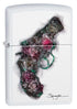 Zippo Lighter - Spazuk Floral Gun
