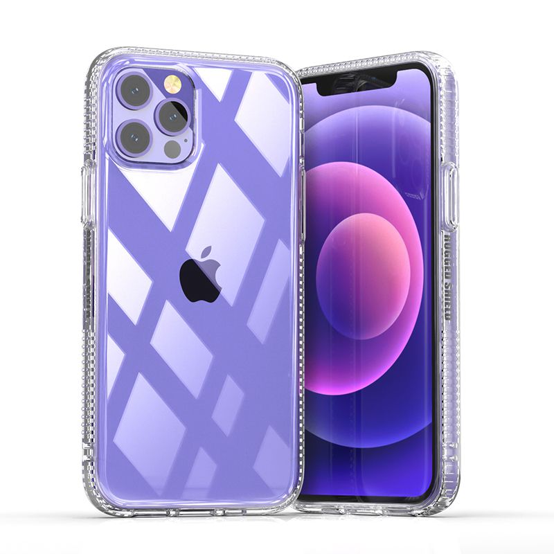 CellTime™ iPhone 12 / 12 Pro Shockproof Transparent Impact-Shell Cover