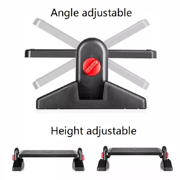 Ergonomic Height Adjustable Footrest with 2 Height Settings