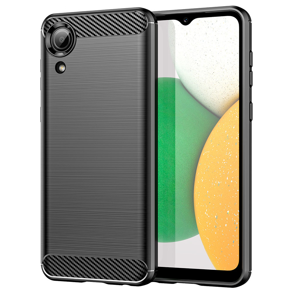 Galaxy A03 Core Shockproof Carbon Fiber Design Cover