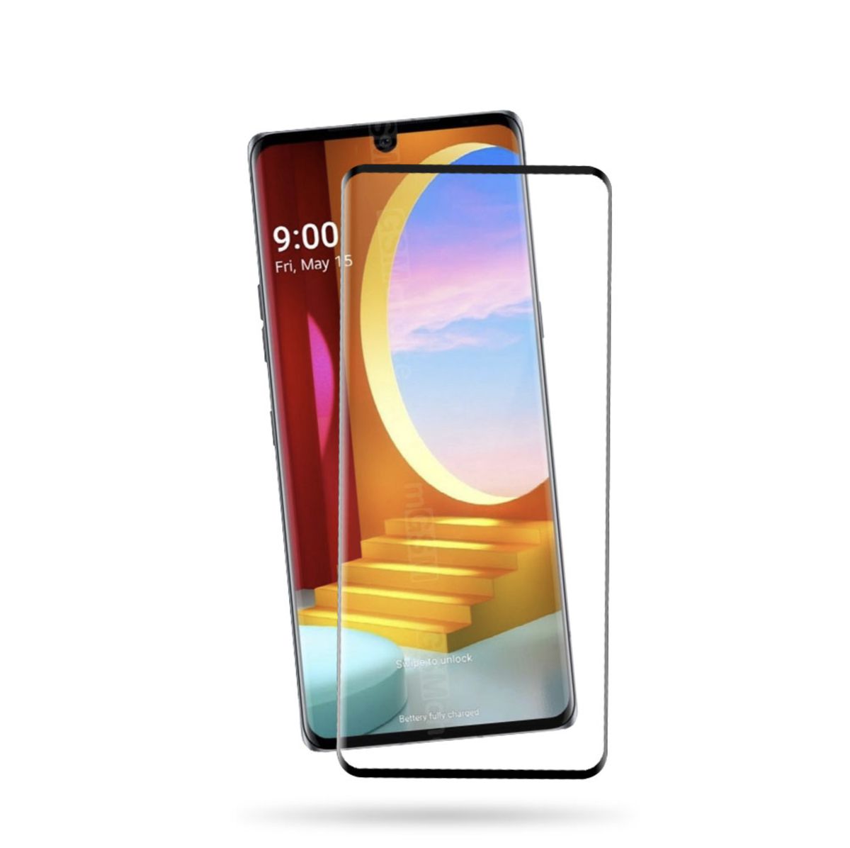 CellTime™ Full Tempered Glass Screen Guard for LG Velvet 5G