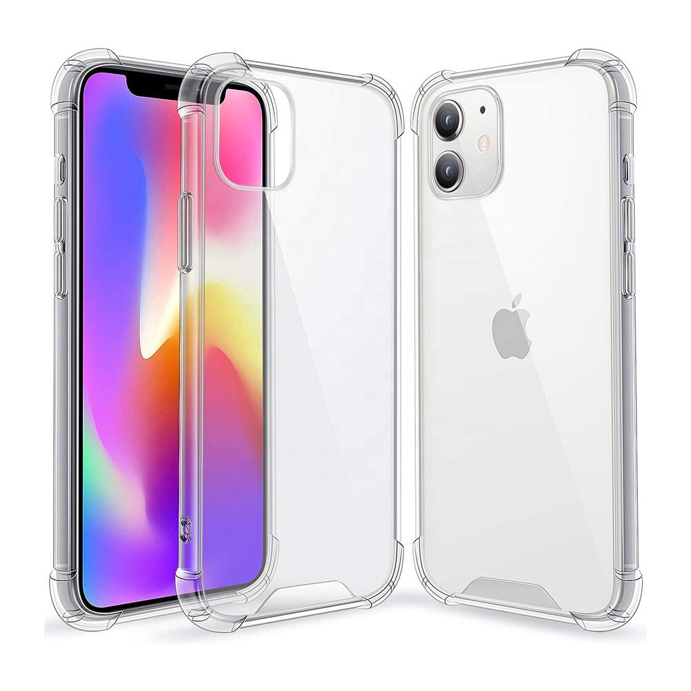 CellTime™ iPhone 12 / iPhone 12 Pro Clear Shock Resistant Armor Cover
