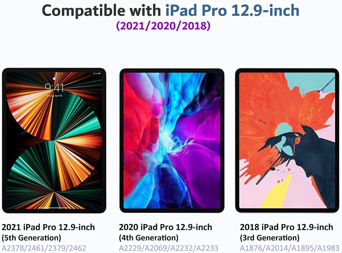 CellTime™ Tempered Glass Screen Guard for iPad Pro 12.9 inch 2021/2020/2018